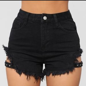 Women after dark Denim Short